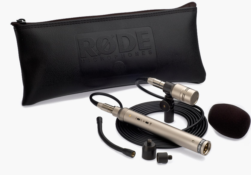 NT1-KIT RODE Microphone à condensateur noire cardioïde avec