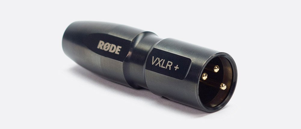 RODE VXLR+ ADAPTATEUR MICROPHONE jack 3.5mm vers XLR3M avec convertisseur  alim.fantôme
