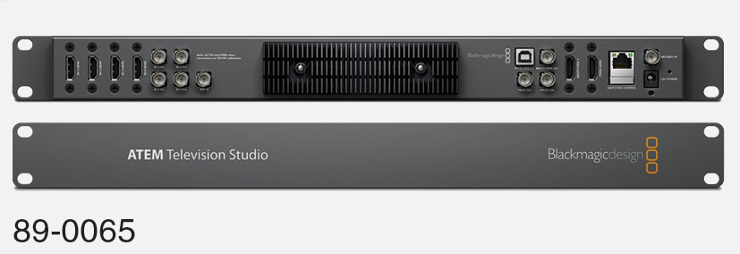 BLACKMAGIC SWATEMTVSTU ATEM TELEVISION STUDIO MELANGEUR DE PROD entrées