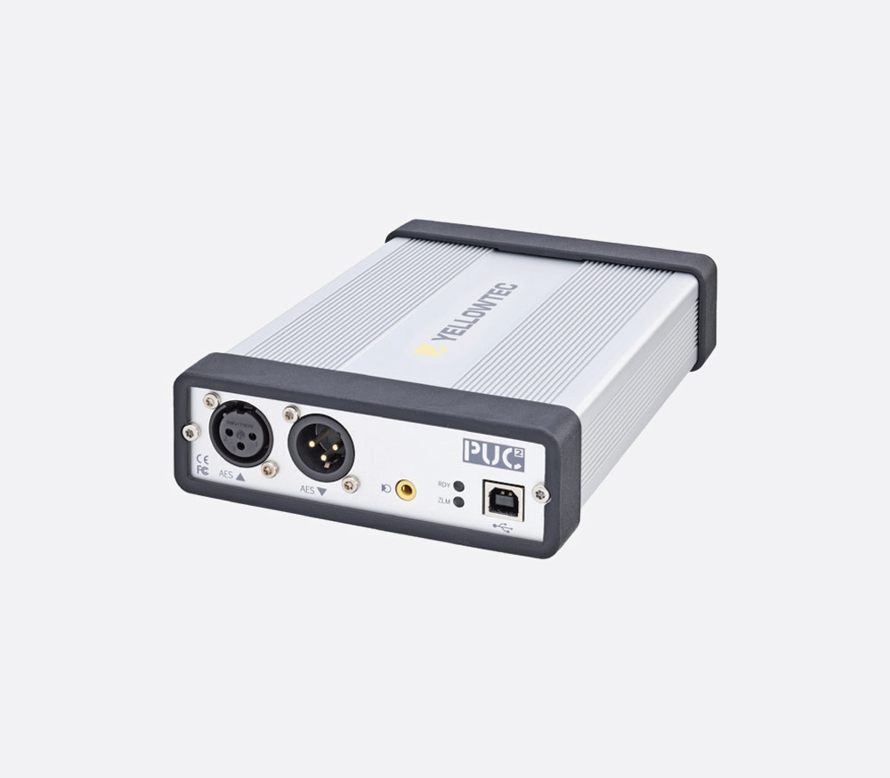 YELLOWTEC - PUC2 - INTERFACE AUDIO USB - Audio analogique et AES numérique