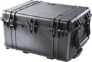 PELI 1630 PROTECTOR MALLE dim.internes 502x279x193mm, avec mousse, roulettes, noir