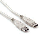 CORDON USB 2.0, Type A mâle - Type A mâle, 2m