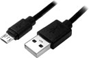 CORDON USB 2.0, Type A mâle - Type B-micro, 1.8m, noir