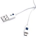 TRAVEL BLUE USB CABLE 2.0, mâle Type A - mâle micro-Type B, 1m
