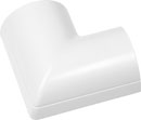 D-LINE FLFB5025W COUDE PLAT à clipser sur conduit 50 x 25mm, blanc