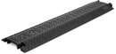 DEFENDER XPRESS 100 BLK CABLE PROTECTOR Drop-over, 1-channel, straight, 1005 x 250mm, black