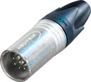 NEUTRIK NC7MXX XLR FICHE mâle, corps nickel, contacts plaqué argent