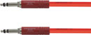 CANFORD CORDON DE PATCH GPO fiches Neutrik NP3TB, 300mm, rouge