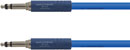 CANFORD CORDON DE PATCH GPO fiches Neutrik NP3TB, 300mm, bleu