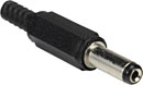 CONNECTEUR D'ALIMENTATION CC fiche femelle, 2.1mm, longueur d'insertion 14mm