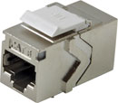 TUK KEYSTONE RACCORD RJ45 DOS-A-DOS Cat6, corps métallique blindé