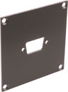 CANFORD PLAQUE DE CONNEXION MODULAIRE UNIVERSAL 1x découpe Sub-D 9pts HDD 15 HDMI, gris foncé