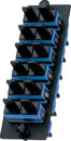 PANDUIT OPTICOM FAP6WBUDSCZ PLAQUE 6x raccords duplex SC pour tous MM et SM, bleu