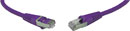 CORDON CAT6A BLINDE RJ45-RJ45-2m, violet