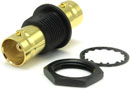 COAX CONNECTORS - CONNECTEURS - BNC - KORUS - Embase femelle - Dos à dos, blindée - 12G 4K UHD