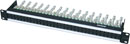 CANARE 32MCKA-STS VIDEO JACKFIELD Staggered, straight through, Micro, 1U, black