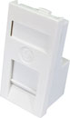 CANFORD MODULE AV économique, connecteur RJ45 CAT6, demi module, blanc