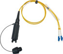 CANFORD FIBRECO connecteur de câble HMA Junior, 2 canaux, SM avec épanoui connecteurs fibre LC,500mm