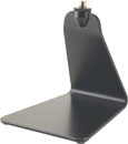 K&M 23250 PIED POUR TABLE plaque acier pliée, dimensions 125 x 130mm, 142mm, noir