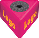 CANFORD BADGE MICRO triangle, coloré, 1x logo sur 3 faces (spécifier les détails)