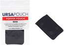 URSA POPPER POUCH With press fasteners, horizontal/vertical, mini, black