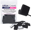 URSA FOAMIE PADS ADHESIVE FOAM MOUNTS 30 x 20mm, black (pack of 15)