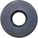 K&M 03-11-525-25 RONDELLE PLATE 8.4mm, noir