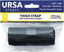 URSA STRAPS THIGH STRAP LANIERE DE CUISSE poche verticale, 63x10cm, non-glissant, noir