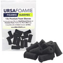 URSA FOAMIE SLEEVE MICROPHONE MOUNT Soft foam, 18 x 9mm, black (pack of 12)