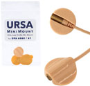 URSA CIRCULAR MINIMOUNT MICROPHONE MOUNT For DPA 6060, 15mm diameter, beige