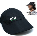 BUBBLEBEE VISOR CAP CASQUETTE avec visière de protection anti-projection amovible, noir