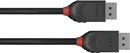 LINDY 36491 BLACK LINE CORDON DISPLAYPORT 1.2, 1m