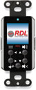 RDL DB-NMC1 REGLAGE DE VOLUME DEPORTÉ sur réseau Dante, avec écran LCD, noir