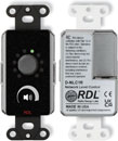 RDL DB-NLC1R NETWORK REMOTE Level control, rotary encoder, with LEDs, Dante, black