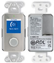 RDL DS-NMC1R NETWORK REMOTE Level control, rotary encoder, LCD display, Dante, stainless steel
