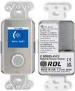 RDL DS-NVC2 NETWORK REMOTE Level control, rotary encoder, LCD display, Dante/AES67, stainless steel