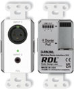 RDL D-RN2ML DANTE AUDIO INTERFACE Bi-directional, 2x2, XLR/3.5mm jack in, mic/line, white
