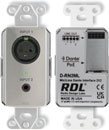 RDL DS-RN2ML DANTE AUDIO INTERFACE Bi-directional, 2x2, XLR/3.5mm jack in, mic/line, stainless steel