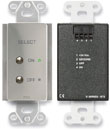 RDL DS-RT2 REMOTE Switch, on/off buttons, stainless steel