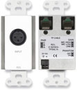 RDL D-TPSML1A AUDIO SENDER Active single-pair, 3-pin XLR mic/line in, Format-A, white
