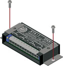 RDL MB-1 EQUERRE DE MONTAGE pour 1x module Rack-Up, Stick-On ou TX