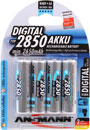 ANSMANN PILE 2850mAh, format AA, NiMH, pack de 4