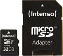 INTENSO SDC-3423480 PREMIUM CARTE MICRO SD 32GB avec adaptateur, UHS-1