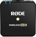 RODE WIRELESS GO II TX EMETTEUR compact, à clipser, 2.4GHz, noir