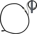 VOICE TECHNOLOGIES VT500WATER NECKLACE MICROPHONE Omni, waterproof, black