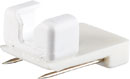 VOICE TECHNOLOGIES DM BROCHE A VETEMENT pour VT500 et VT506, blanc