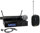 SHURE SLXD124+/85M RADIOMIC SYSTEM Fixed RX, handheld/bodypack TX, SM58/WL185, 470-606 MHz (G65)