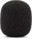BUBBLEBEE THE MICROPHONE FOAM bonnette pour micro-cravate, XL, diam.orifice 4,5mm, noir, pack de 4