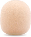 BUBBLEBEE THE MICROPHONE FOAM bonnette pour micro-cravate, XL, diam.orifice 4,5mm, beige, pack de 4