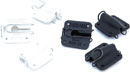 BUBBLEBEE LAV CONCEALER FIXE MICRO pour Sony ECM-77, noir/blanc, pack de 6